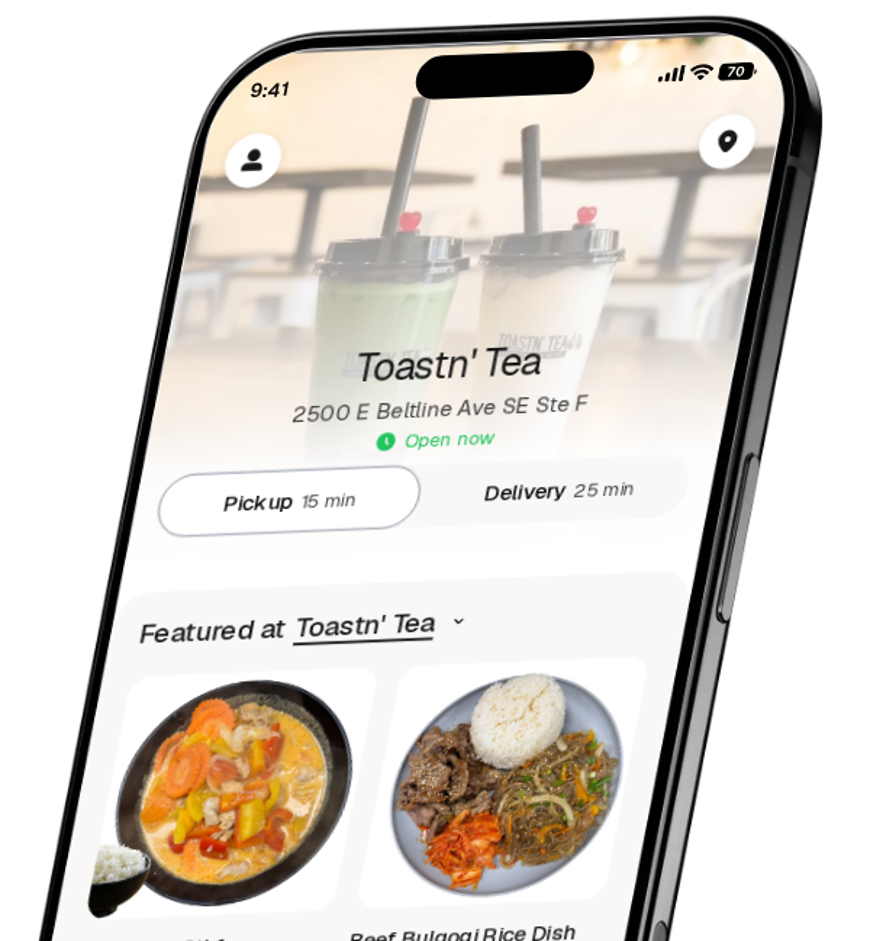 Toastn' Tea app preview